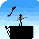 Herunterladen Stickman Parkour Platform 2 - Ninja simul Installieren Sie Neueste APK Downloader