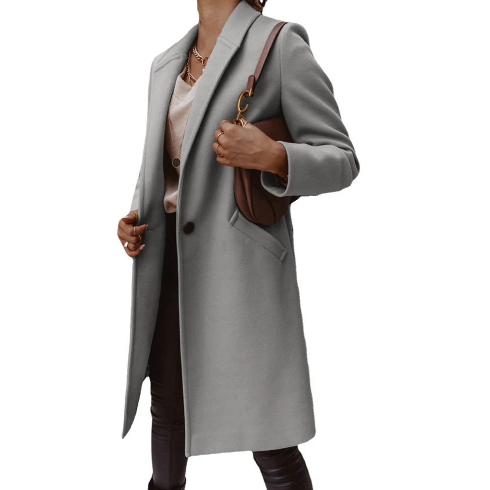 Title 10, Trench-coat urbain en laine européenne et améri...