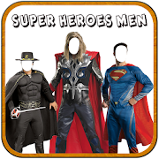 Superhero Man Photo Suit  Icon