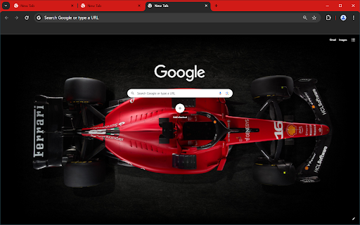 F1 Ferrari Team Theme Preview 1