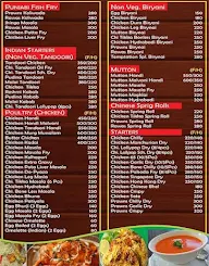 Rawas Biriyani menu 1