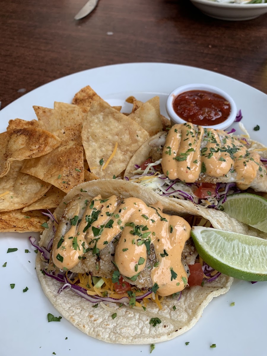 Gluten-Free Tacos at Creekside Grill