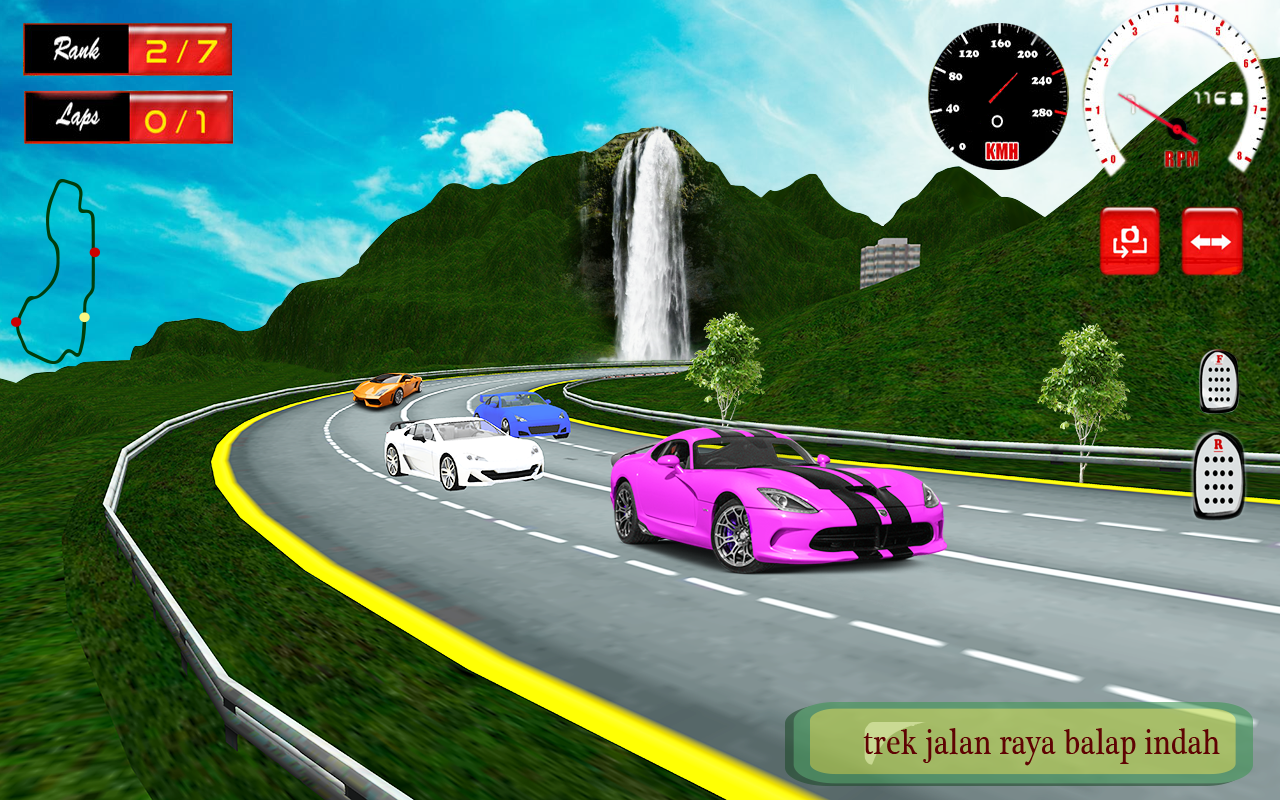 Turbo Reli Mobil Balap 3D Apl Android Di Google Play