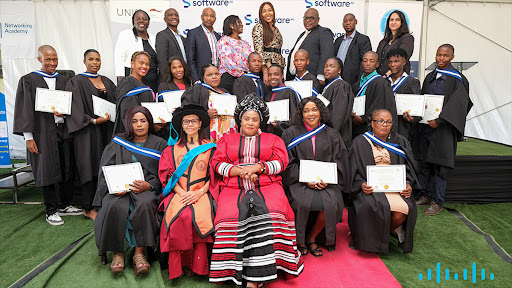 ICT graduates at the Lindamahle Innovation Centre in the Eastern Cape’s OR Tambo District.