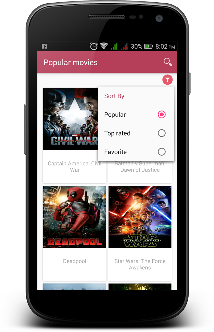 Popular Movies Screen 2