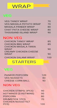 The Favourite Burgers menu 2