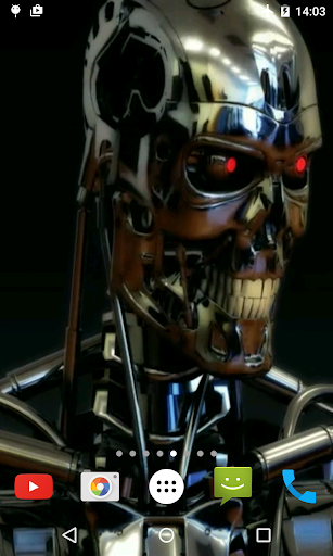 Screenshot Iron Robot 3D Live Wallpaper