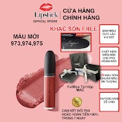 Son Mac Chính Hãng Powder Kiss Liquid Lipcolour , Son Kem Lì Lâu Trôi Lipstick 5Ml