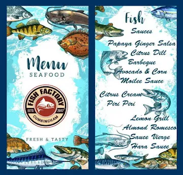 Fish Factory-Citrus Hotel menu 