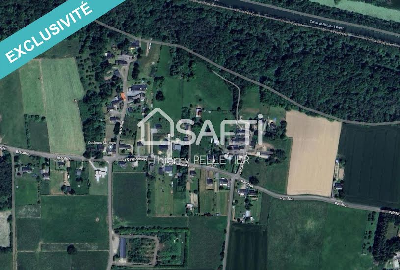  Vente Terrain à bâtir - 1 730m² à Saint-Vincent-sur-Oust (56350) 