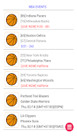 Live Streaming NFL NCAAF NBA Screenshot