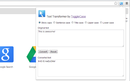 ToggleCase Text Transformer