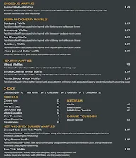 The Belgian Waffle Factory menu 7