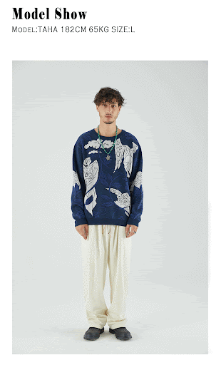 Title 1, Angel Xiangyun Picture Color Woven Crew Neck Ca...