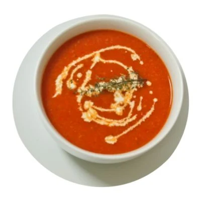 Tomato And Basil Soup (Vegan)