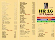 Hr 16 Rasoi & Caterers menu 1