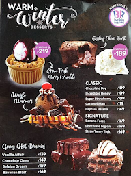 Baskin Robbins menu 6