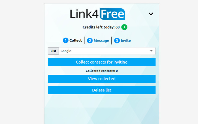 Link4Free chrome extension