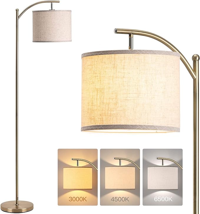 addlon gold floor lamp