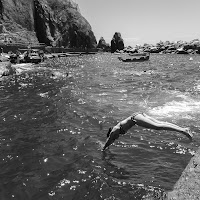 Rinfrescarsi a Manarola di 