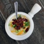 Loaded Baked Potato Soup was pinched from <a href="http://www.mylifeasamrs.com/2012/08/loaded-baked-potato-soup.html" target="_blank">www.mylifeasamrs.com.</a>