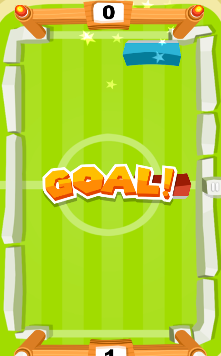 Android application Soccer Air Hockey screenshort