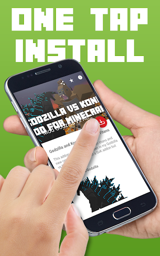 Screenshot Mod Godzilla vs Kong for MCPE