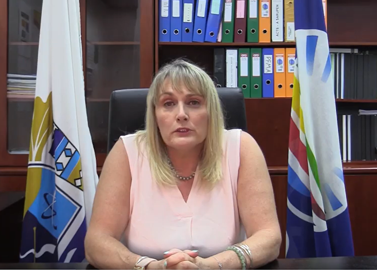 The DA's Tania Campbell was named as the new Ekurhuleni mayor on Monday.