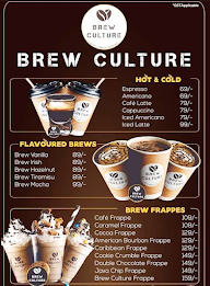 Brew Culture menu 2