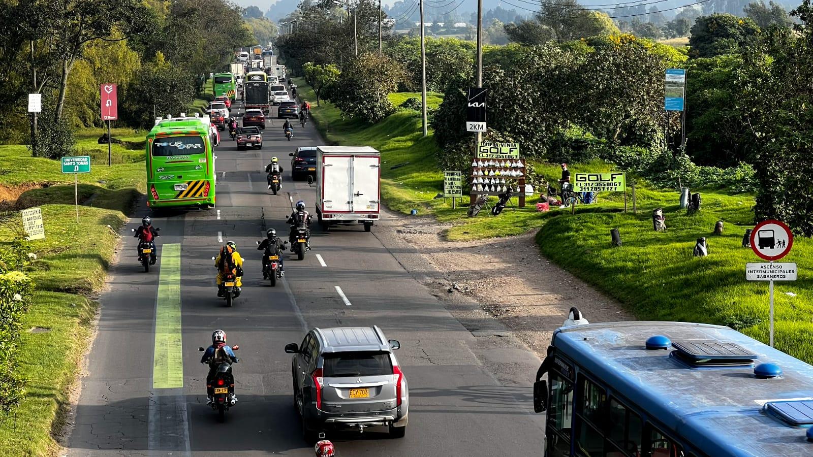 Carril Preferencial Autopista Norte desde la calle 167 hasta la calle 235