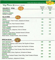 Mendo's Pizza menu 1