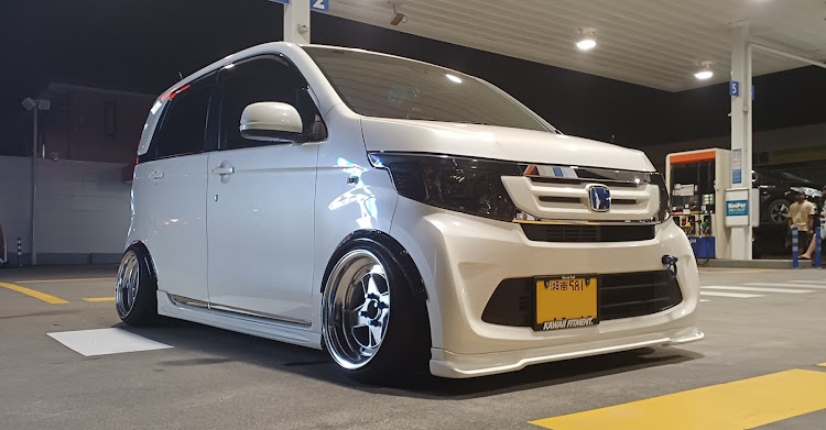 N-WGNのKAWAII FITMENT・ライセンスフレーム・スピードスターマークII ...