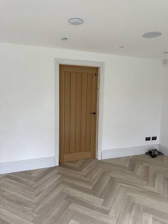Floor, skirting, architrave and door installation  album cover