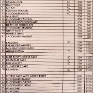 Gina's Cakes menu 8