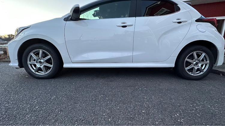 ヤリスのVRX3・新しいホイール・新しいスタッドレス・今年のスタッドレスタイヤは？に関するカスタム事例の投稿画像1枚目