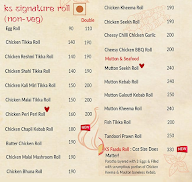 Khan Saheb Grills & Rolls menu 8