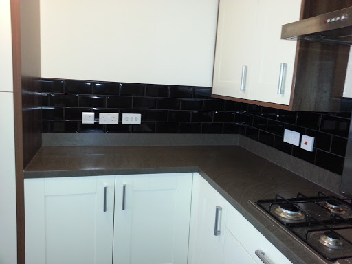 Kitchen tiling in Dudley