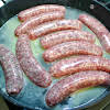 Thumbnail For Browning Bratwurst In Melted Butter And Water.