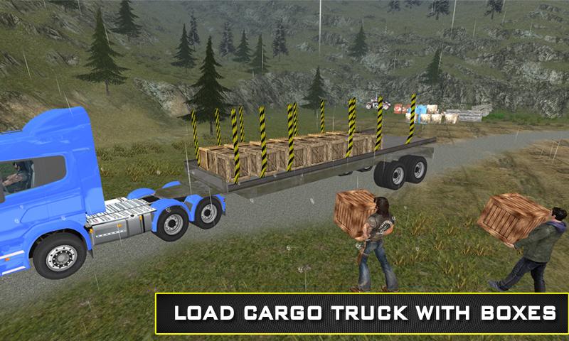 Android application Off Road Cargo Trailer Truck screenshort