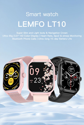 Title 12, LT10 Smart Watch with Bluetooth Calling, Heart ...