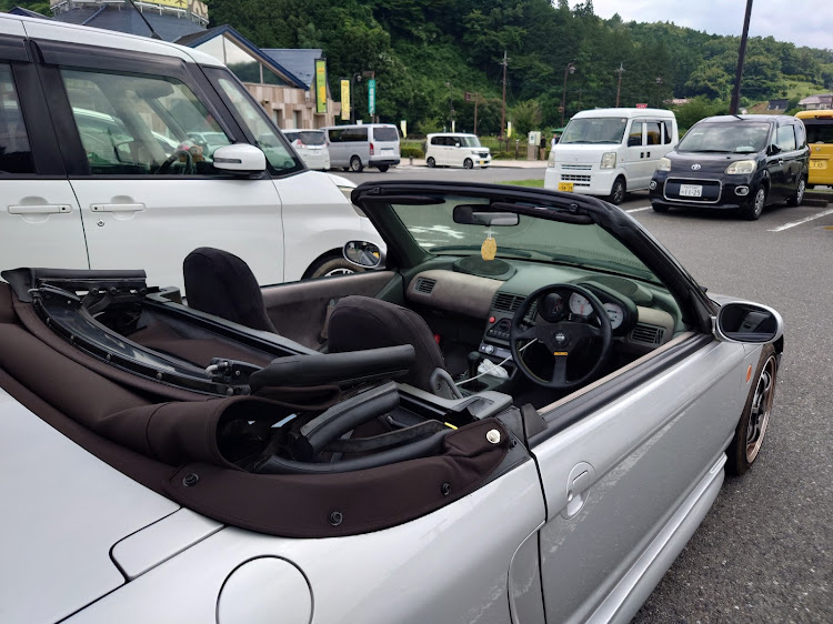 ビートのモーニングドライブ・オープンカーのある生活に関するカスタム事例の投稿画像2枚目
