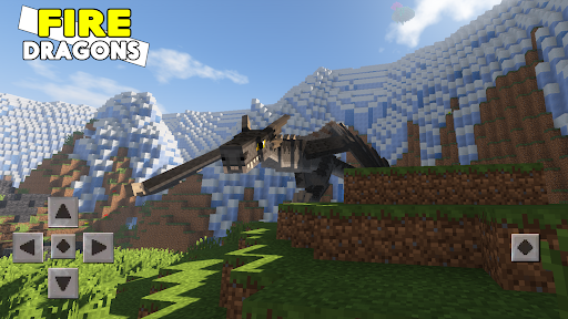 Screenshot Dragons Mod for Minecraft PE