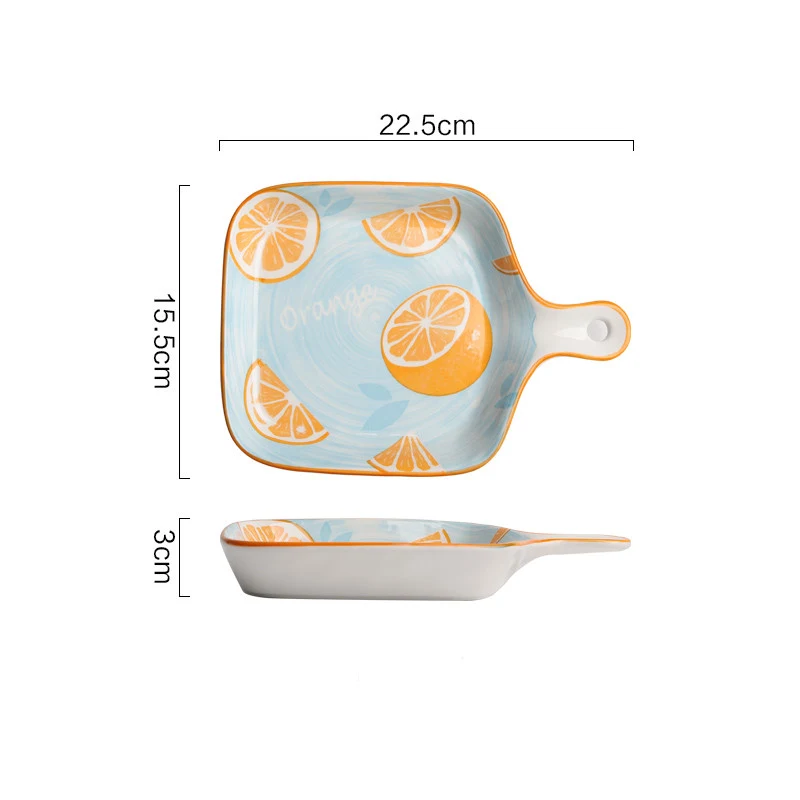Western food tray with handle for easy serving and transport. Perfect for dinners, events, and enjoying your delicious m