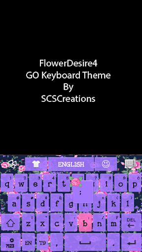 GO KB SKIN - FlowerDesire4