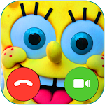 Cover Image of Descargar Video Call from Spongebob  Sponge APK