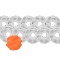 Bambu Lab Orange ABS Filament 10 Pack - 1.75mm (1kg)
