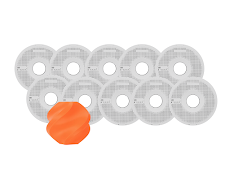 Bambu Lab Orange ABS Filament 10 Pack - 1.75mm (1kg)