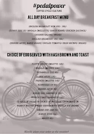 #Pedalpower menu 1