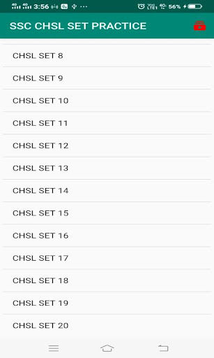 SSC CHSL SET PRACTICE