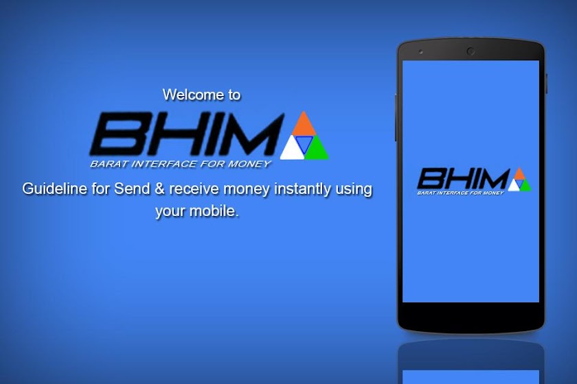 Guide For BHIM : UPI Pay Guide Screen 1